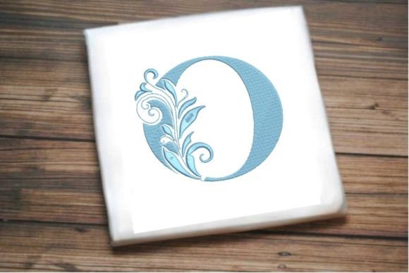 Elegant Floral Alphabet Letter O Review