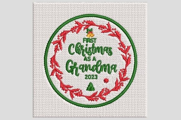 Fist Christmas As a Grandma 2023