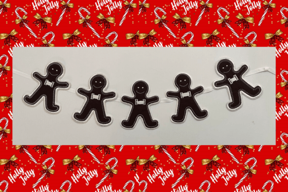 Gingerman Swag: A Cheerful, Hoop-Full Holiday Embroidery