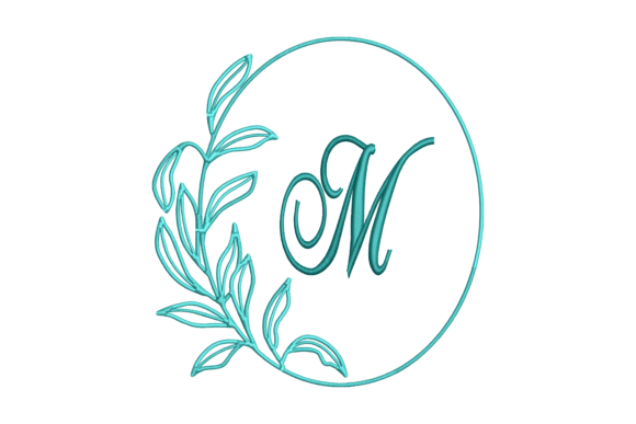 Monogram Letter M: A Seasonal Embroidery Staple