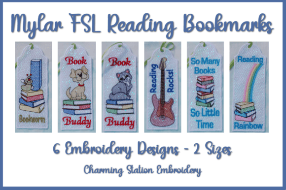 Mylar FSL Bookmarks Reading
