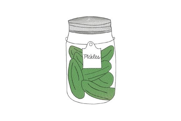 Pickles in Jar Sketch