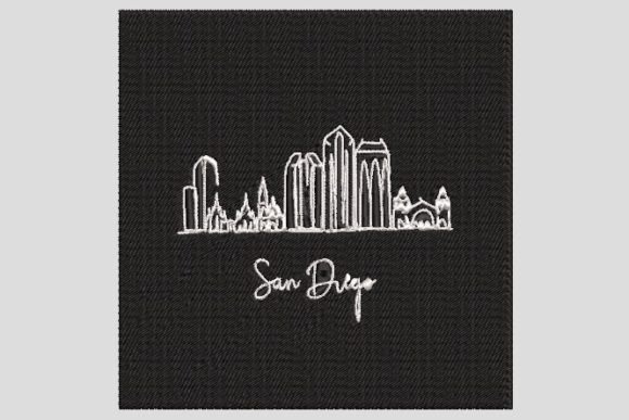 San Diego Silhouette Embroidery