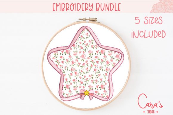 Star Frame Applique Review for Small Business Merch