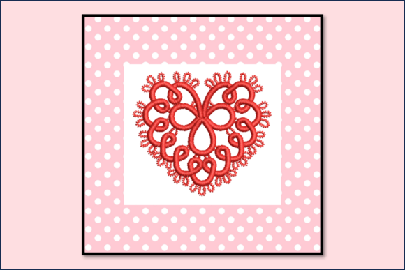 Tatted Heart: A Delicate, Versatile Free-Standing Lace Review