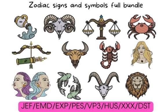 Zodiac Signs and Symbols